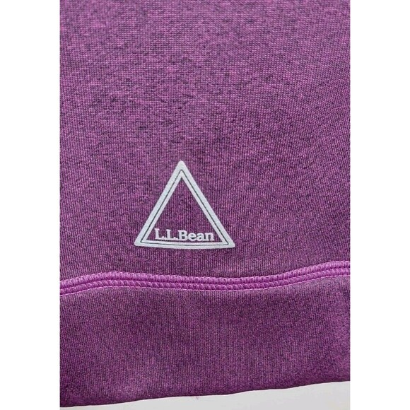 L.L. Bean Youth Size Large 14-16 Kids Jacket Zip Up Purple Gray Hooded - Picture 7 of 12